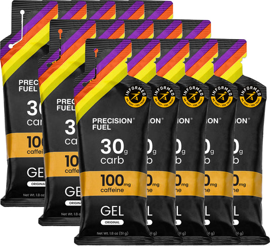 Precision Hydration 30g Caffeine Carb Gel | 15 Pack