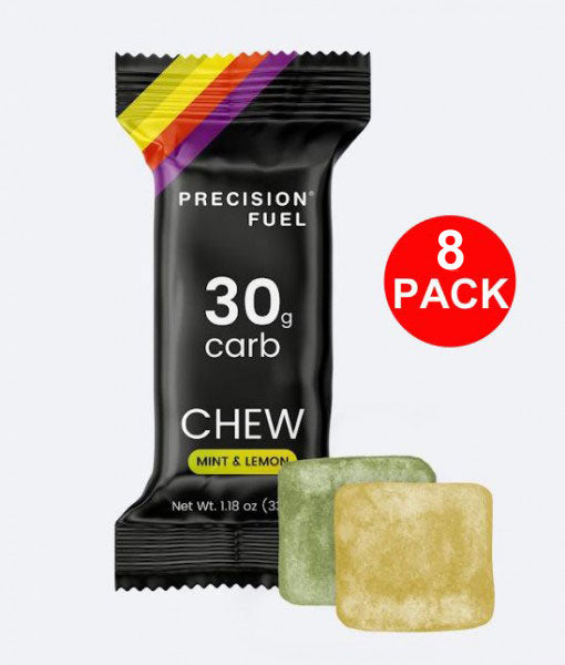 Precision Fuel PF30 30g Chew Mint / Lemon Flavour | 8 Pack