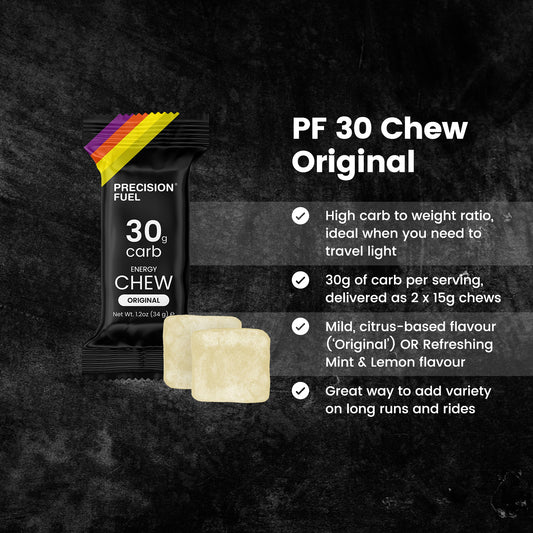 Precision Fuel & Hydration PF30 Chew Original Flavour Pack | 15 Pack