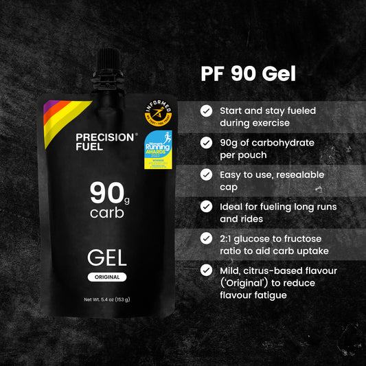 Precision Fuel 90g Carb Gel | 3 Pack